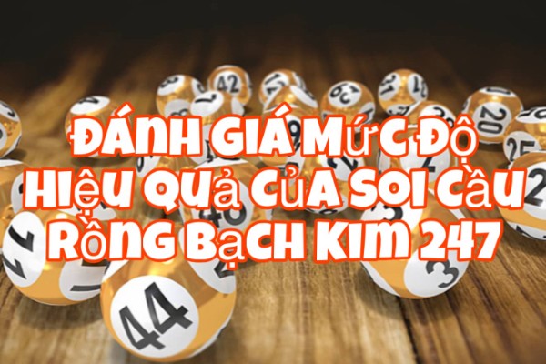 Đánh Giá Mức Độ Hiệu Quả Của Soi Cầu Rồng Bạch Kim 247