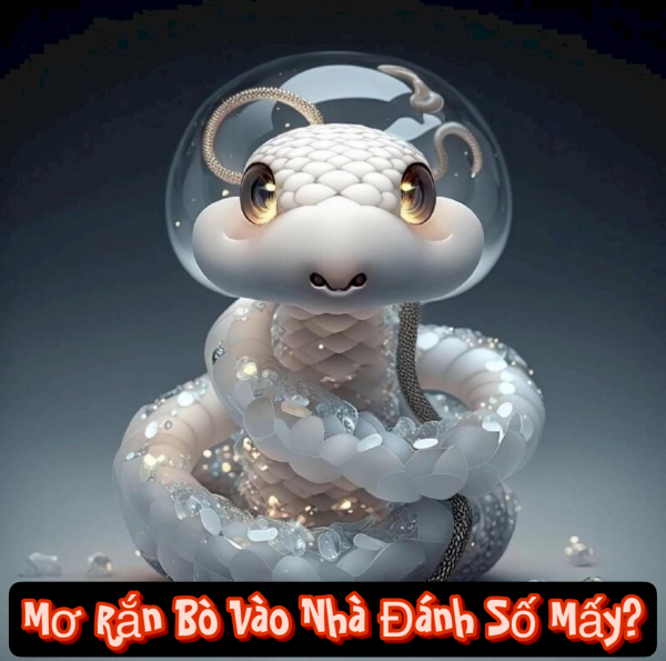 Mơ thấy một con rắn bò vào nhà