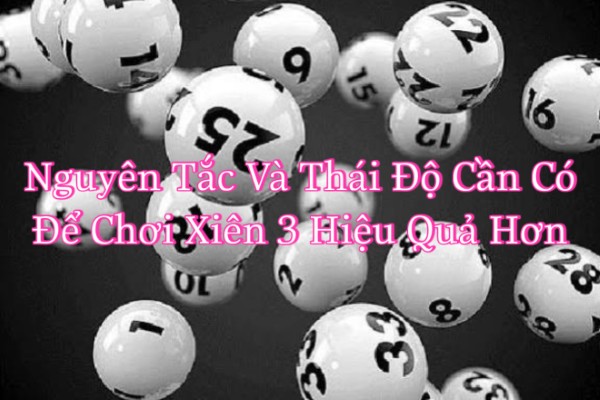 Quản lý vốn hợp lý khi tham gia xiên 3