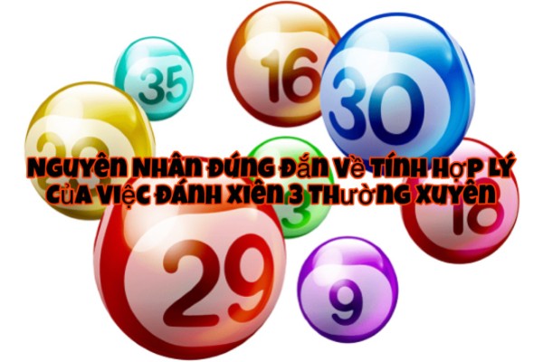 Đặt việc đánh xiên 3 vào đúng vị trí của nó