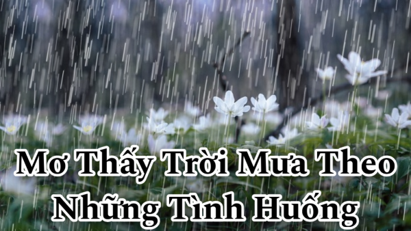 Mơ thấy mưa ban đêm