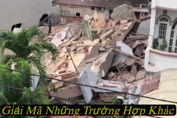 Mơ thấy nhà sập do động đất