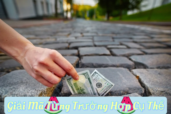 Mơ thấy nhặt được tiền giấy mới