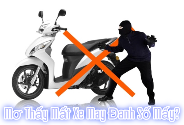 Mơ thấy mất xe ở chợ hoặc siêu thị