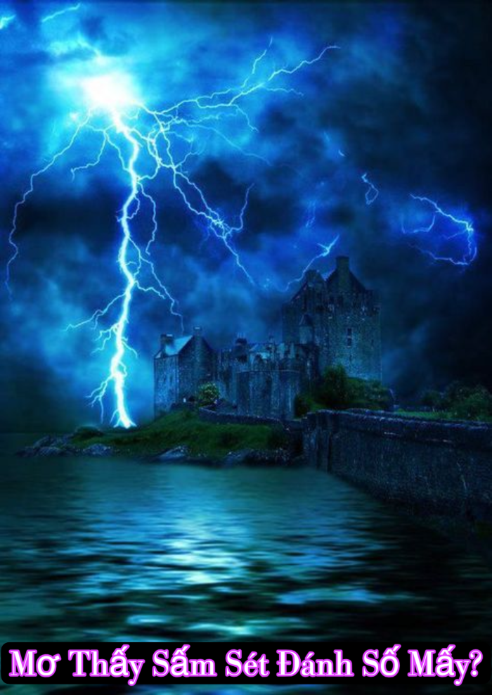 Con số phổ biến khi mơ thấy sấm sét