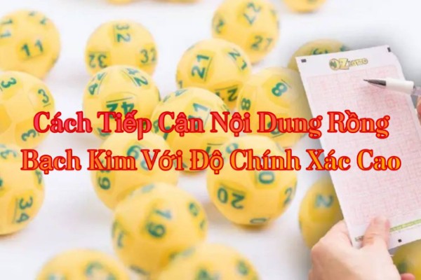 Cách Tiếp Cận Nội Dung Rồng Bạch Kim Với Độ Chính Xác Cao