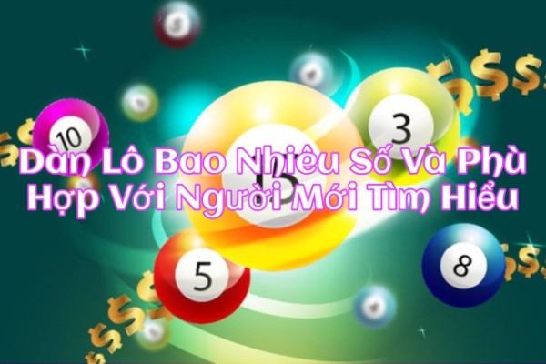 Dàn Lô Bao Nhiêu Số Và Phù Hợp Với Người Mới Tìm Hiểu