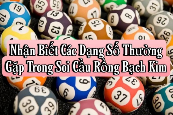 Nhận Biết Các Dạng Số Thường Gặp Trong Soi Cầu Rồng Bạch Kim