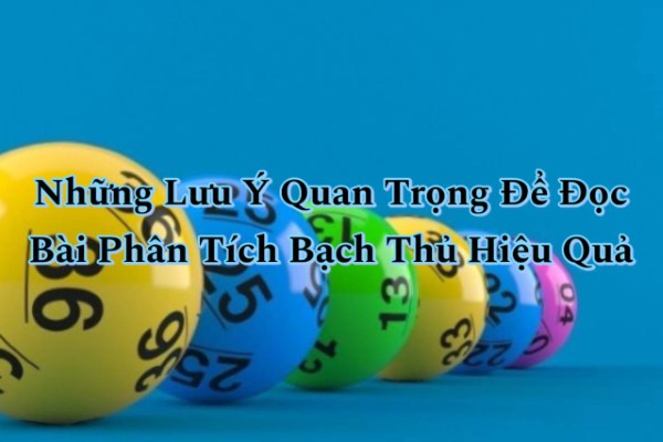 Không phụ thuộc hoàn toàn vào một bài phân tích