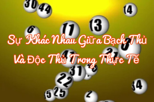 Khác nhau về cách tạo ra con số