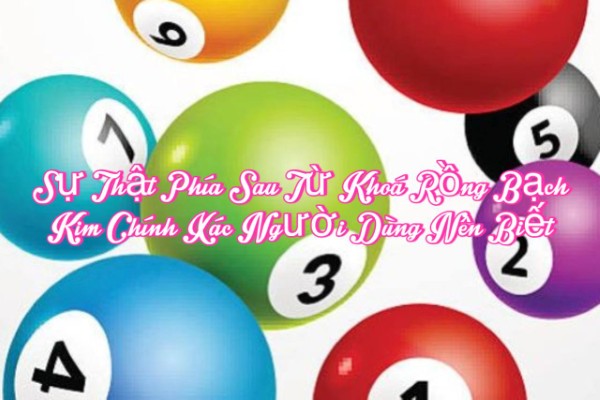 Sự Thật Phía Sau Từ Khóa "Rồng Bạch Kim Chính Xác" Người Dùng Nên Biết