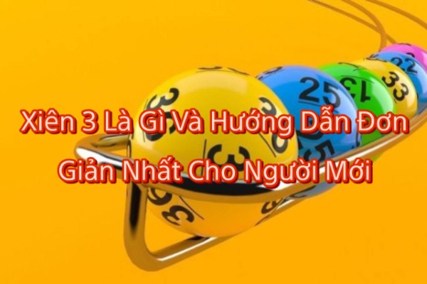 Xiên 3 Là Gì? Hướng Dẫn Cách Đọc Và Hiểu Đơn Giản Nhất Cho Người Mới