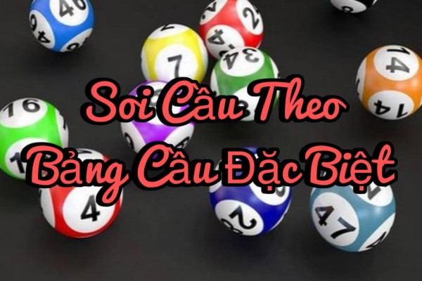 Soi Cầu Theo Bảng Cầu Đặc Biệt